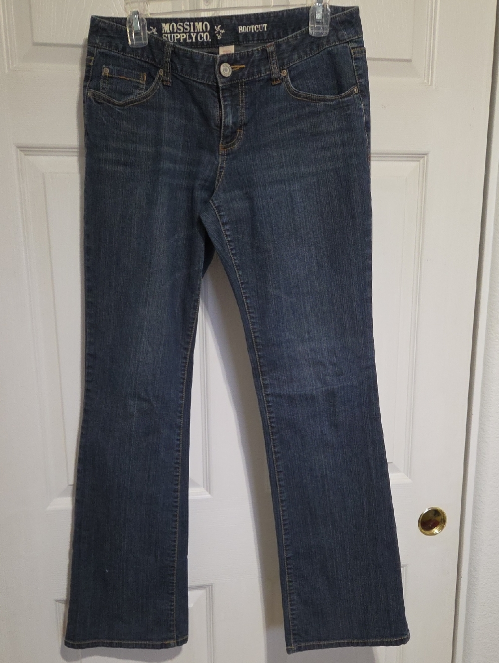 Mossimo Supply Co. Dark Blue Bootcut Jeans